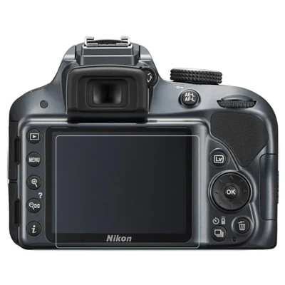 محافظ صفحه نمایش طلقی دوربین مناسب برای نیکون D3400