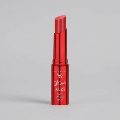 بالم لب تینت گلدن رز مدل TINTED شماره 05 بافت نرم و سبک، ماندگاری بالا، حاوی ویتامین E و SPF 15، محافظت از لب در برابر آفتاب و ایجاد شاین طبیعی