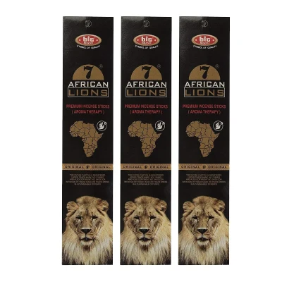 عود خوشبو کننده بیک مدل african lions مجموعه 3 عددی