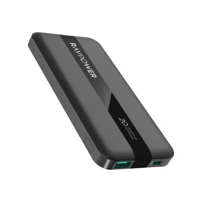 پاوربانک راوپاور مدل RP-PB1236 ظرفیت 10000 میلی آمپر ساعت