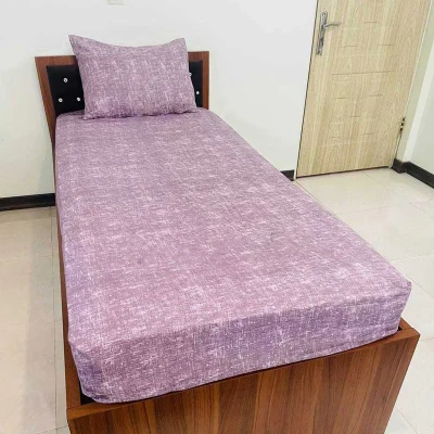 سرویس ملحفه مدل روتختی کشدار مدل پتینه 1 نفره 2 تکه