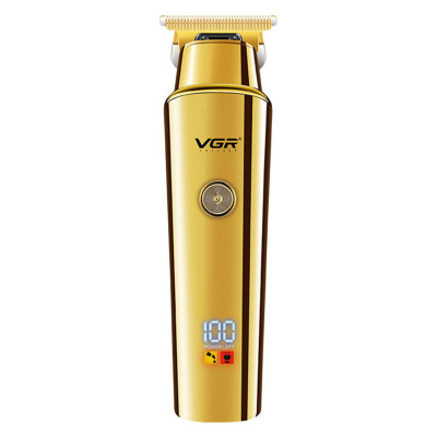 ماشین اصلاح موی سر و صورت وی جی آر مدل V-947 با تیغه استیل ضد زنگ، باتری لیتیوم یونی 2000 میلی‌آمپر، 500 دقیقه استفاده پس از شارژ، طراحی ارگونومیک و قابلیت اصلاح حجم زن