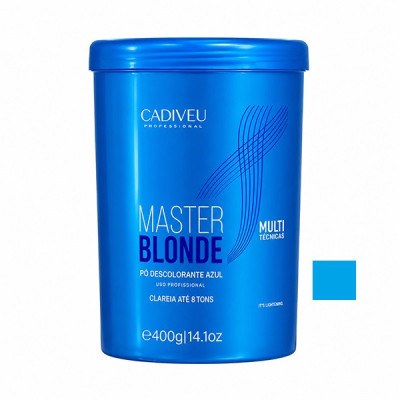 پودر دکلره کادیو مدل MASTER BLONDE وزن 400 گرم رنگ آبی