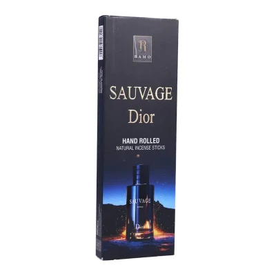 عود دست ساز رامو رایحه Sauvage بسته ۲۰ عددی
