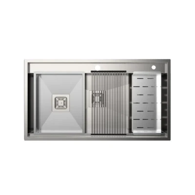 سینک ظرفشویی استیل توکار یک لگنه استیل البرز مدل 955