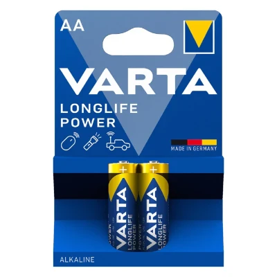 باتری قلمی وارتا مدل LONG LIFE POWER بسته دو عددی
