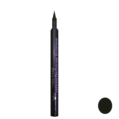 خط چشم ماژیکی لاناکین مدل Waterproof رنگ مشکی