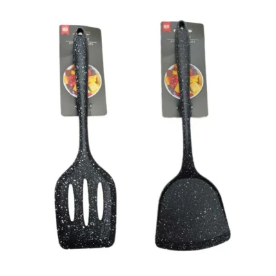 سرویس کفگیر و ملاقه 2 پارچه مدل سیلیکون کهکشانی کد U001