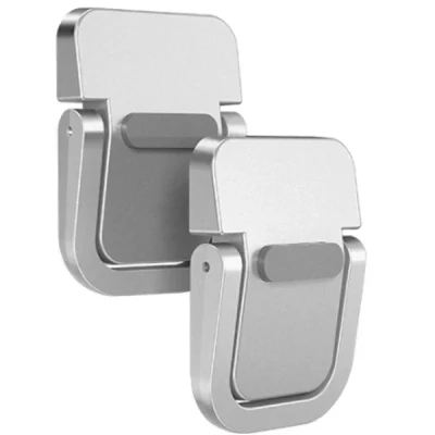 پایه نگهدارنده لپ‌تاپ مدل D2 Aluminum alloy مناسب برای لپ تاپ‌های 17 اینچی و کوچکتر بسته 2 عددی
