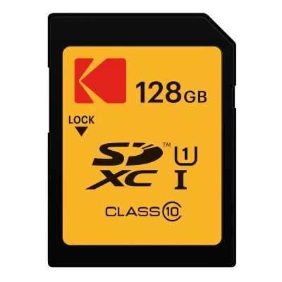 کارت حافظه SDXC کداک مدل PREMIUM کلاس 10 استاندارد U1 سرعت 85MBps ظرفیت 128 گیگابایت