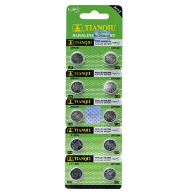 باتری ساعت تیانکیو مدل AG10 – LR 1130 H - Original  بسته 10 عددی
