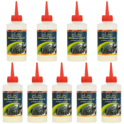 روغن زنجیر دوچرخه بمو مدل A200 حجم 80 میلی لیتر بسته 9 عددی