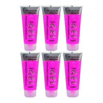 ژل مو عطر آگین مدل Hard حجم 200 میلی لیتر مجموعه 6 عددی
