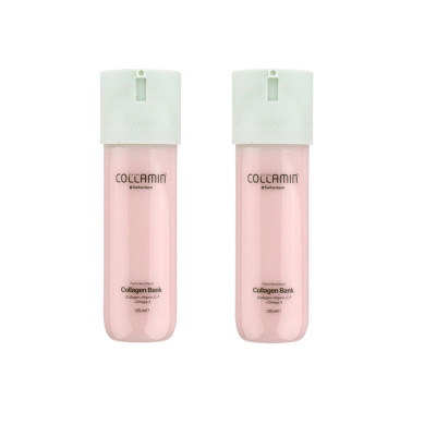کرم مرطوب‌کننده گردن، صورت کلامین مدل Collagen bank مناسب برای انواع پوست حجم ۱۲۵ میلی‌لیتر مجموعه 2 عددی