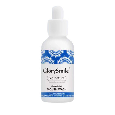 دهان شویه گلوری اسمایل مدل Concentrated Mouth Wash حجم 30 میلی لیتر
