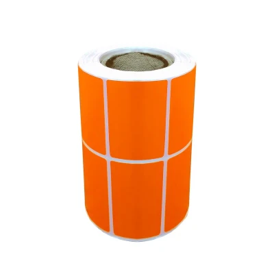 برچسب نارنجی پرینتر لیبل زن مدل 2535 Label_land