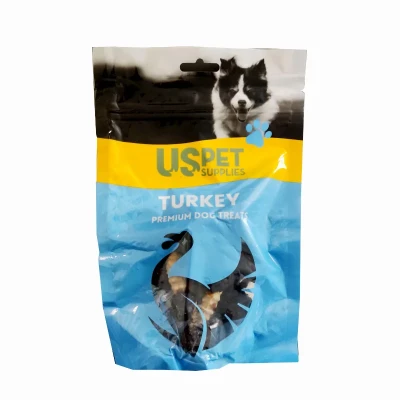 تشویقی سگ US Pet طعم بوقلمون وزن ۱۰۰ گرم