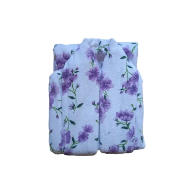 حوله تن پوش طرح Flower کد 2024 سایز 125