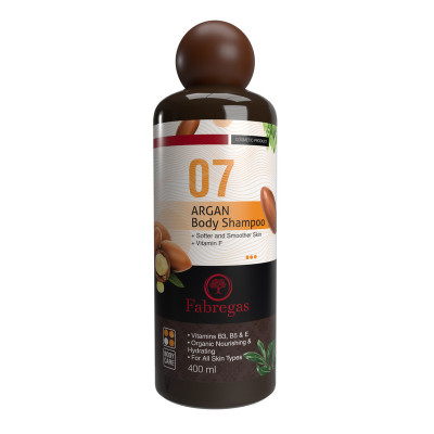 شامپو بدن فابریگاس مدل Argan حجم 400 میلی لیتر