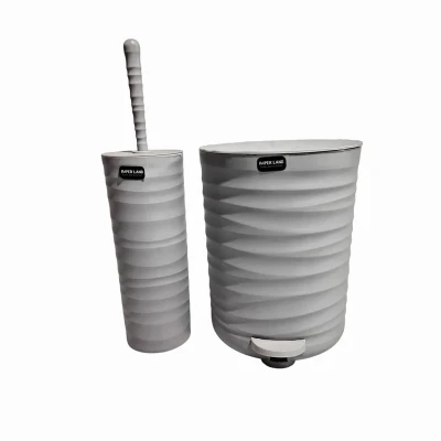 ست سطل زباله و فرچه امپرلند کد DH626