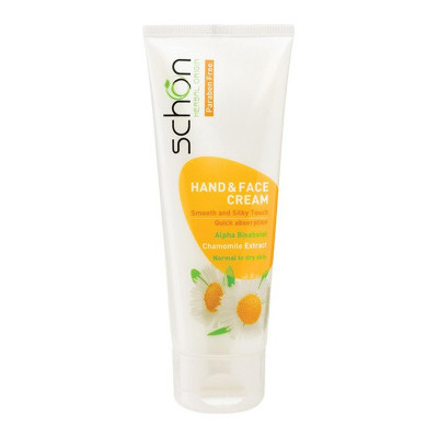 کرم مرطوب‌کننده دست، صورت شون مدل Chamomile Cream 75ml مناسب برای خشک، معمولی حجم 75 میلی‌لیتر