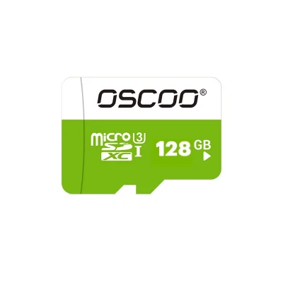 کارت حافظه MicroSD اوسکو مدل Green Series کلاس 10 استاندارد U3 سرعت 85mbs ظرفیت 128 گیگابایت