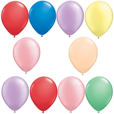 بادکنک مدل پاستیلی 6 بسته 10 عددی