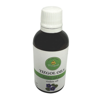 روغن بنفشه تیزگل مدل سنتی حجم 50 میلی لیتر