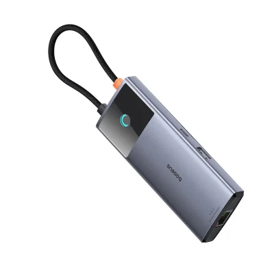 هاب 6 پورت USB-C باسئوس مدل Metal Gleam Series 2