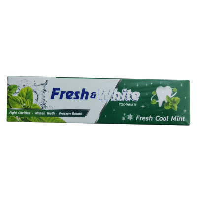 خمیر دندان فرش اند وایت مدل FRESH COOL حجم 160 میلی لیتر
