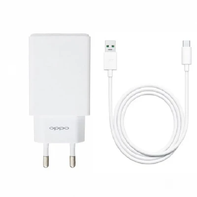شارژر دیواری 10 وات اوپو مدل AK933YH به همراه کابل USB-C