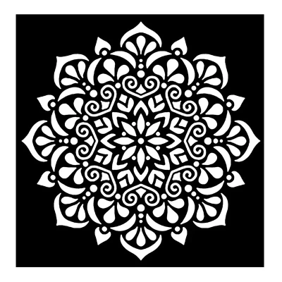 شابلون باتیس آرت طرح تذهیب کد 628
