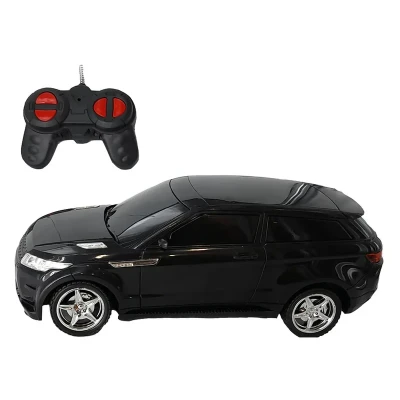 ماشین بازی کنترلی مدل سواری طرح BMW دارای چراغ و قابلیت حرکت در چهار جهت جلو، عقب، چپ و راست، بدنه پلاستیکی سبک و ابعاد 150x70x100 میلی‌متر
