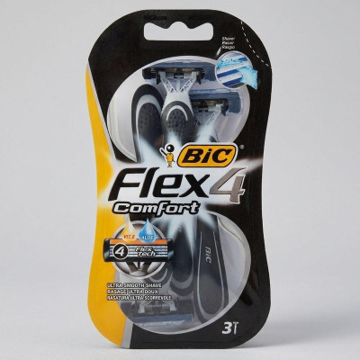 خود تراش بیک مدل Flex 4 Comfort بسته 3 عددی