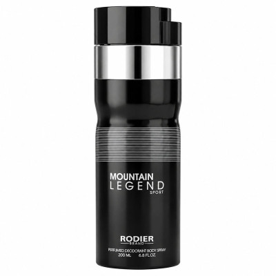 اسپری دئودورانت مردانه رودیر مدل Mountain Legend حجم 200 میلی‌لیتر