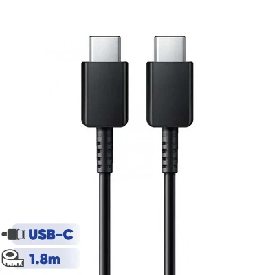 کابل تبدیل USB-C به USB-C سامسونگ مدل 1.8 متری - 3 آمپر