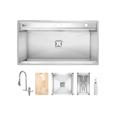 سینک ظرفشویی استیل متا مدل M90SP توکار