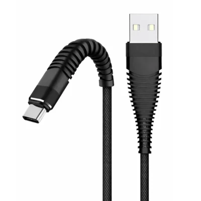 کابل تبدیل USB به USB-C باسئوس مدلPowerFlex-H1 طول 1 متر