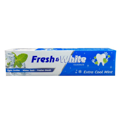 خمیردندان فرش اند وایت مدل COOL MINT وزن 160 گرم