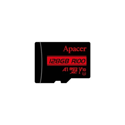 کرات حافظه microSDXC اپیسر مدل R100 کلاس 10 استاندارد UHS-I U1 سرعت 100MBps ظرفیت 128 گیگابایت