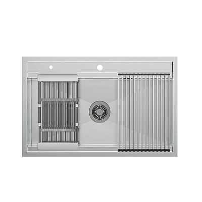سینک ظرفشویی استیل زرتوس مدل ZSW101 توکار