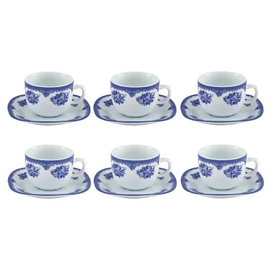 سرویس چای خوری 12 پارچه چینی زرین ایران مدل Heaven