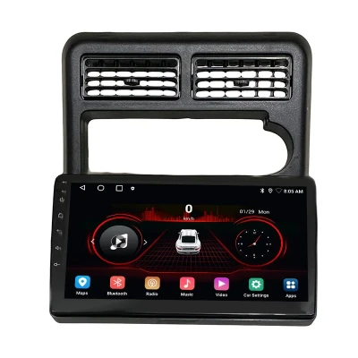 پخش کننده تصویری خودرو کاروین مدل V800 pro پایین خور مناسب برای پراید صبا