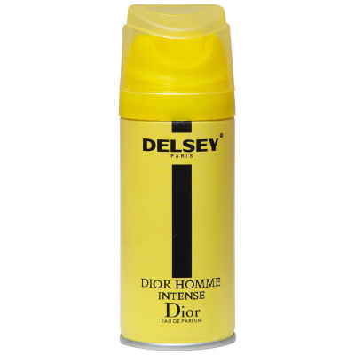 اسپری خوشبو کننده بدن مردانه دلسی مدل Dior Homme Intense حجم 150 میلی لیتر