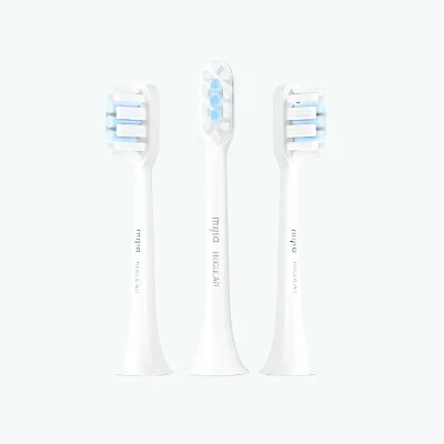 سری یدک مسواک برقی میجیا مدل Mia Sonic Electric Toothbrush Head T301T302 بسته سه عددی