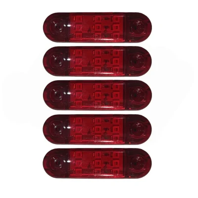 چراغ خطر موتور سیکلت مدل نانو الکترونیک کدR202X5 مجموعه 5عددی