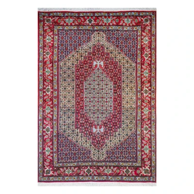 فرش دستبافت 6 متری مدل سنندج طرح ماهی