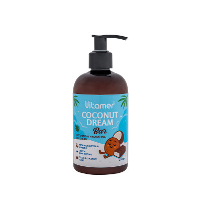 کرم مرطوب‌کننده و آبرسان بدن ویتامر مدل Coconut Dream مناسب برای انواع پوست حجم 250 میلی‌لیتر