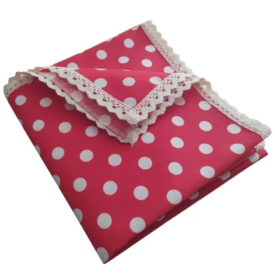 سفره 8 نفره نساجی دُر هنر یزد مدل توپی cotton-ghr سایز 150×110 سانتی متر