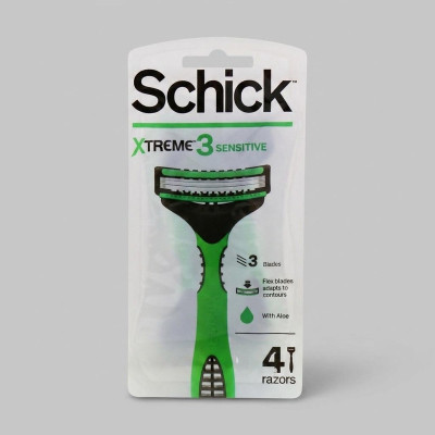 خود تراش شیک مدل Xtreme3 Sensitive مجموعه 4 عددی